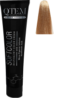Крем-краска для волос Qtem Softcolor Multivalent Color Cream 9.72 (100мл, песочный перламутр очень светлый блондин) - 