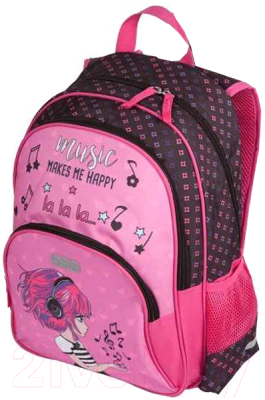 Школьный рюкзак Attomex Basic. Music Girl / 7033360