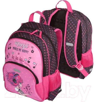 Школьный рюкзак Attomex Basic. Music Girl / 7033360