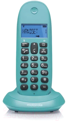 Беспроводной телефон Motorola C1001LB+ (бирюзовый)