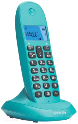 Беспроводной телефон Motorola C1001LB+ (бирюзовый)