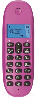 Беспроводной телефон Motorola C1001LB+ (фиолетовый)