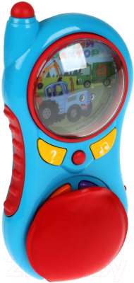 Развивающая игрушка Умка Музыкальный телефон Синий трактор / ZY967256-R4
