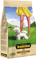 Сухой корм для собак Brooksfield Adult Dog Small Breed утка и рис / 5651065 (6кг) - 