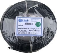 

Кабель силовой Ecocable, ВВГ-Пнг(А)-LS 3x1.5 ок (N / PE) - 0.66