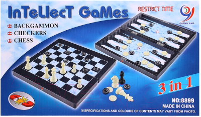 Набор настольных игр Darvish Шахматы, шашки, нарды / SR-T-993