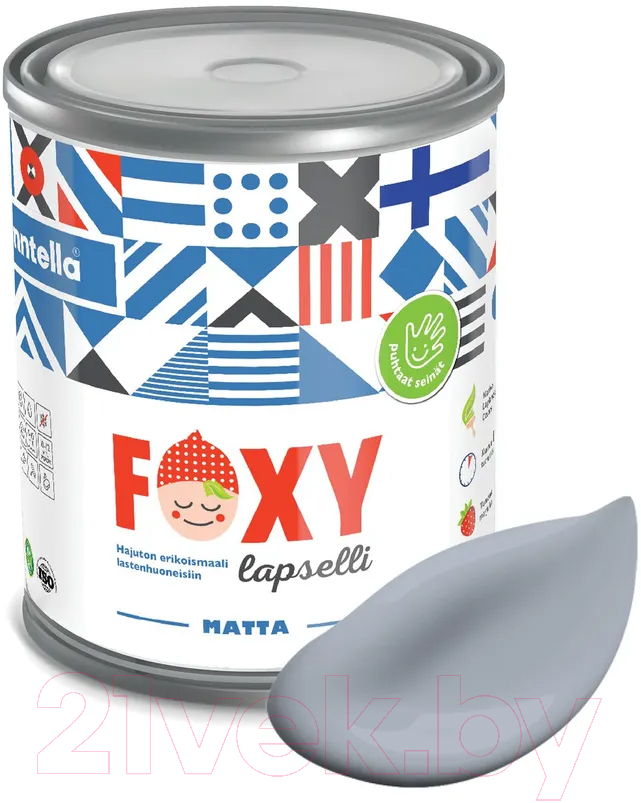 Краска Finntella Foxy Lapselli Matte Sipuli / F-50-1-1-FL283