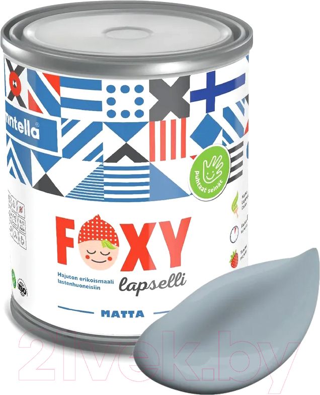 Краска Finntella Foxy Lapselli Matte Liina / F-50-1-1-FL284