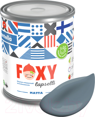 Краска Finntella Foxy Lapselli Matte Komea / F-50-1-1-FL286 (900мл)