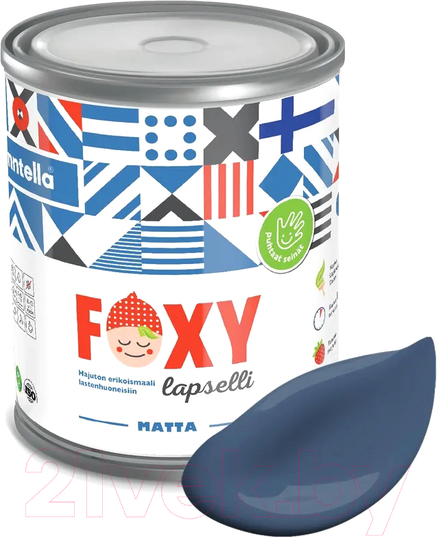 Краска Finntella Foxy Lapselli Matte Meri / F-50-1-1-FL288