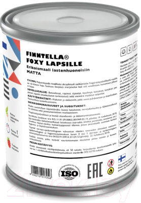 Краска Finntella Foxy Lapselli Matte Sormus / F-50-1-1-FL290 (900мл)