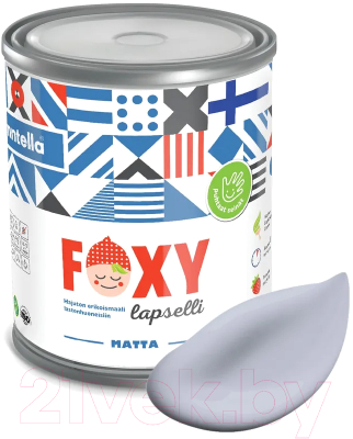 Краска Finntella Foxy Lapselli Matte Sormus / F-50-1-1-FL290 (900мл)