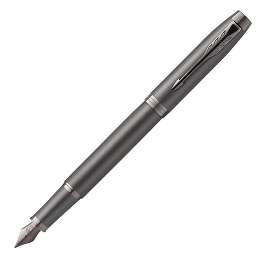 Ручка перьевая имиджевая Parker IM Professionals Monochrome Titanium / 2172959 (синий) — фото 4