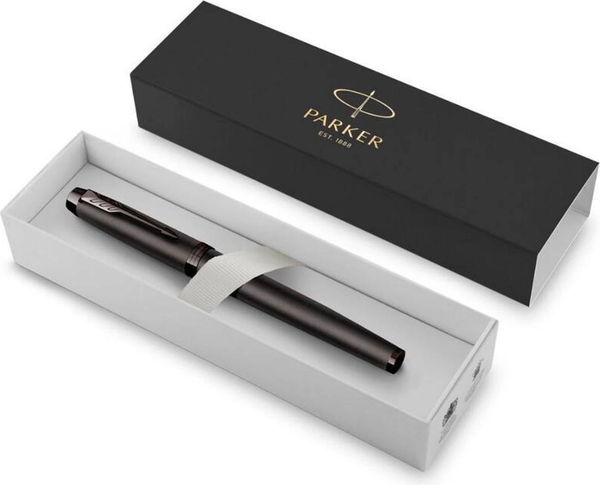 Ручка перьевая имиджевая Parker IM Professionals Monochrome Titanium / 2172959 (синий)