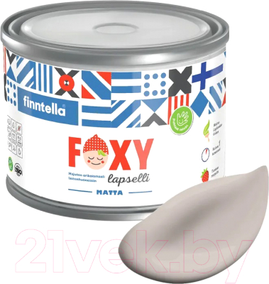 Краска Finntella Foxy Lapselli Matte Lahde / F-50-1-3-FL228 (2.7л)