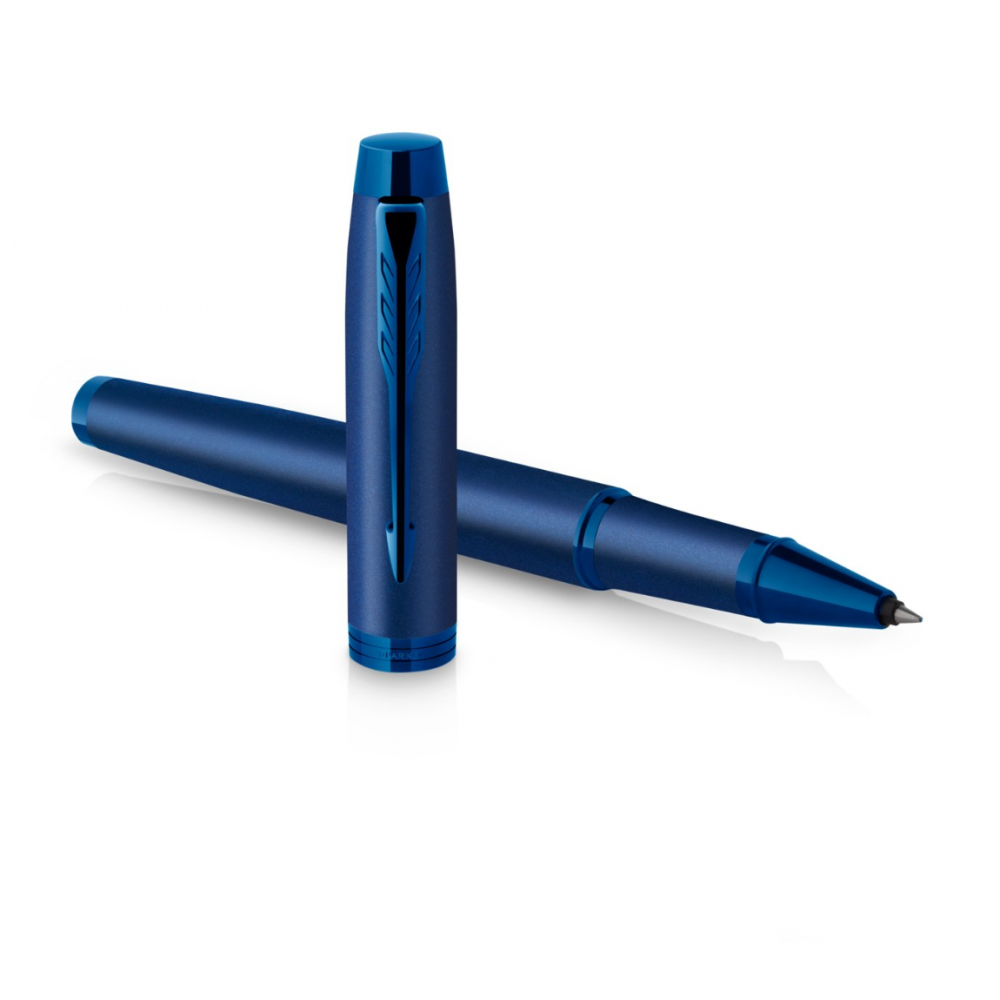 Ручка-роллер имиджевая Parker IM Professionals Monochrome Blue / 2172965 (черный) — фото 4