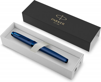 Ручка-роллер имиджевая Parker IM Professionals Monochrome Blue / 2172965 (черный) -