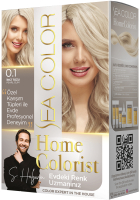 Крем-краска для волос Sea Color Home Colorist Hair Dye Kit тон 0.1 (жемчужный порошок) - 