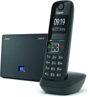 VoIP-телефон Gigaset AS690IP (черный) - 