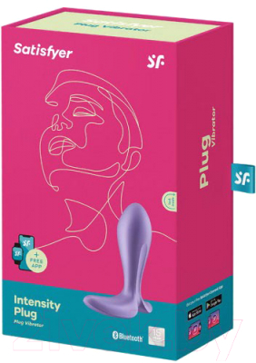 Вибропробка Satisfyer Intensity Plug / 4003337 (фиолетовый)