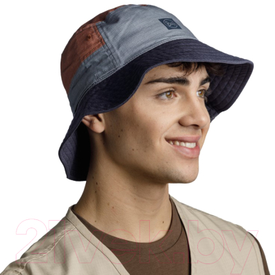 Панама Buff Sun Bucket Hat Hak Steel (S/M, 125445.909.20.00)