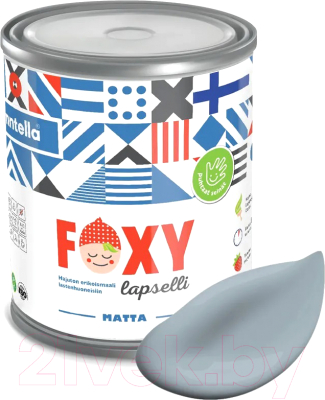 Краска Finntella Foxy Lapselli Matte Liina / F-50-1-3-FL284 (2.7л)