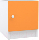 Прикроватная тумба МДК Феникс КМ3Ф-О 420x350x380 (оранжевый) - 