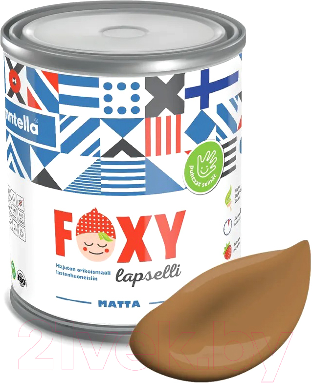 Краска Finntella Foxy Lapselli Matte Kukko / F-50-1-3-FL261