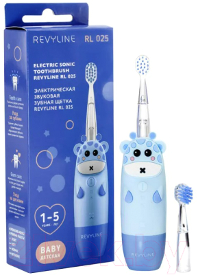 Электрическая зубная щетка Revyline RL025 / 6112 (голубой)