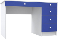 Письменный стол МДК Феникс 1 СТ4Ф-1С 1200x600x770 (синий) - 