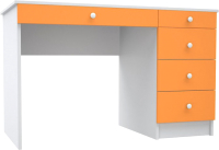 Письменный стол МДК Феникс 1 СТ4Ф-1О 1200x600x770 (оранжевый) - 