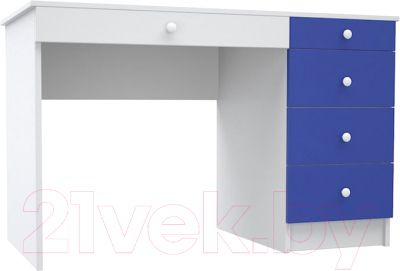 Письменный стол МДК Феникс 2 СТ4Ф-2С 1200x600x770 (синий)