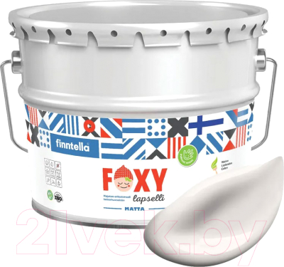 Краска Finntella Foxy Lapselli Matte Kives / F-50-1-9-FL201 (9л)