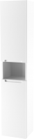 Шкаф-пенал для ванной ЗОВ Дион 150 / DP150LWP0M9003MKV5 (белый матовый) - 