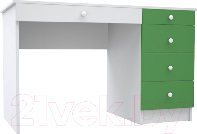 Письменный стол МДК Феникс 2 СТ4Ф-2З 1200x600x770 (зеленый)