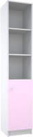 Стеллаж МДК Феникс СЛУФ-СР узкий 390x370x2000 (светло-розовый) - 