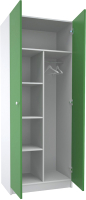 Шкаф МДК Феникс СК2Ф-З 2-х створчатый высокий 1980x800x490 (зеленый) - 