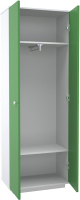 Шкаф МДК Феникс ГШ3Ф-З 2-х створчатый 1800x650x370 (зеленый) - 