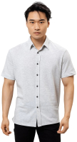Рубашка Mark Formelle 111841 (р.104-182/188, серый меланж 4306-А) - 