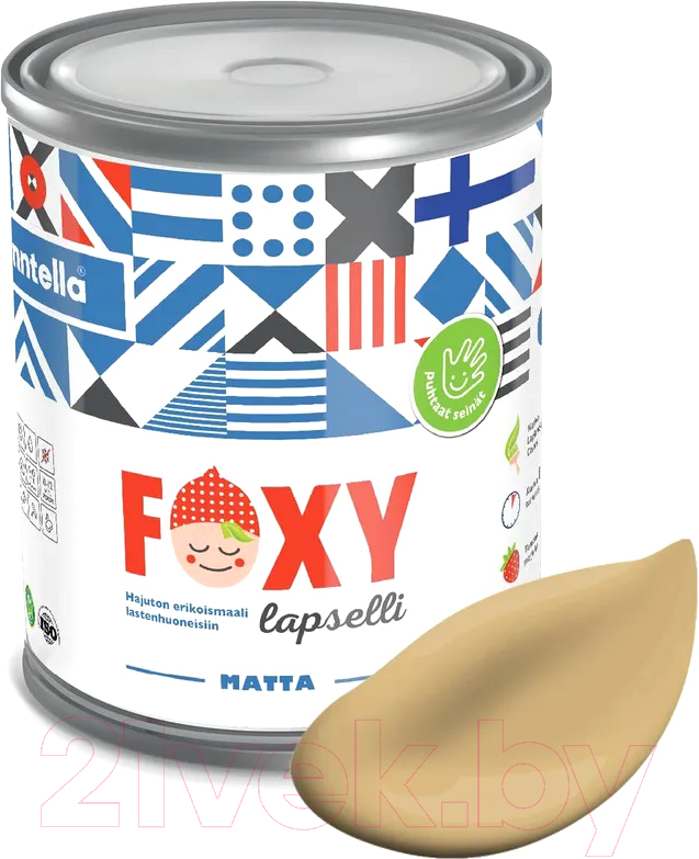 Краска Finntella Foxy Lapselli Matte Meloni / F-50-1-9-FL256