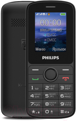 Мобильный телефон Philips Xenium E2101 (черный)