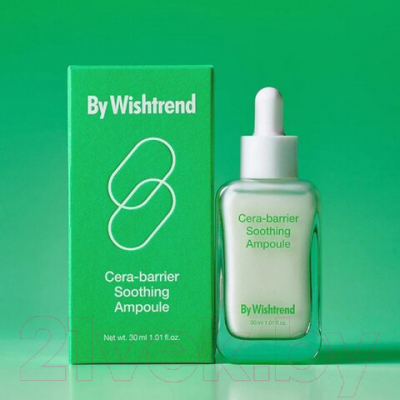 Сыворотка для лица By Wishtrend Cera-Barrier Soothing Ampoule (30мл)