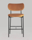 Миниатюра изображения товара Стул барный Stool Group Барбара полубарный / CC HLR-35 (велюр терракотовый)
