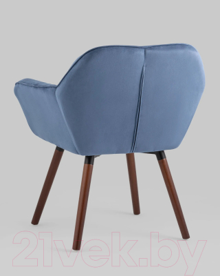 Изображение товара Стул Stool Group Брайан / HY-144-9098 (замша глубокий синий)