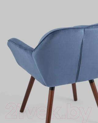 Изображение товара Стул Stool Group Брайан / HY-144-9098 (замша глубокий синий)