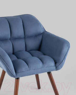 Изображение товара Стул Stool Group Брайан / HY-144-9098 (замша глубокий синий)