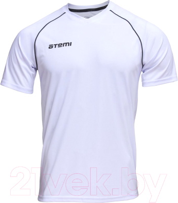 Футболка игровая футбольная Atemi ATSS-002SS23-WHT(XL)