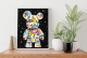 Миниатюра изображения товара Картина по номерам PaintLine Bearbrick