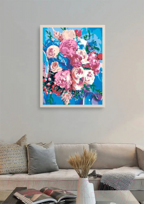 Картина по номерам PaintLine Букет роз