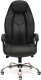 Миниатюра изображения товара Кресло офисное Tetchair Boss Lux (кожзам черный/черный перфорированный 36-6/36-6/06)